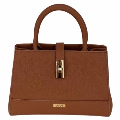 GIA SOCO BROWN TOTE 10''